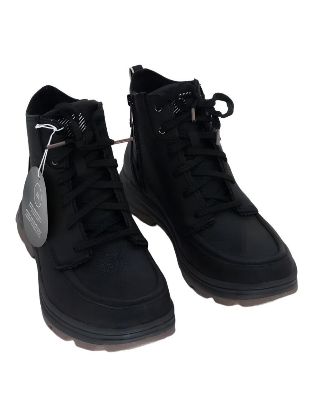 Ryka Belfast Water-Repellent Lace-Up Boots Black US 9.5 EU 40.5